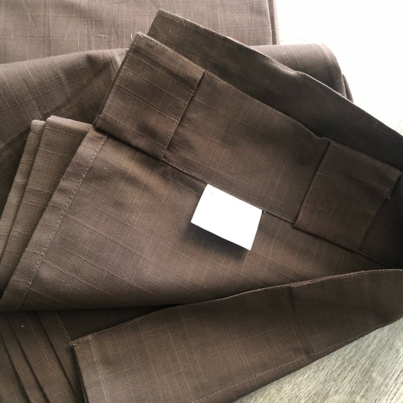 IKEA Brown Linen Curtains - Picture 2 of 6